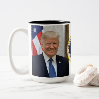 Donald Trump Two-Tone Coffee Mug