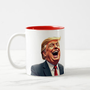 Donald Trump Two-Tone Coffee Mug