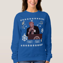 Donald Trump Ugly Hanukkah Playing bottle sweater