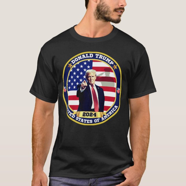 Donald Trump United States of America T-Shirt (Front)