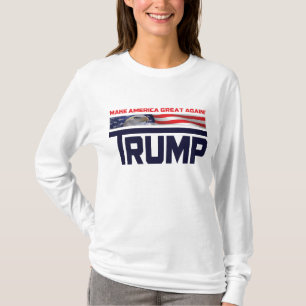 Donald Trump US Flag T-Shirt