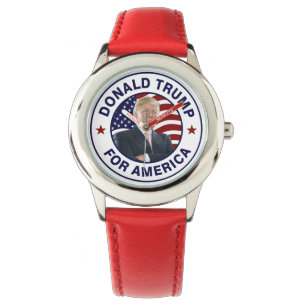 Donald Trump US Flag Watch