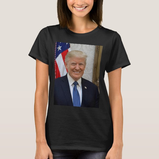 Donald Trump US President White House MAGA 2024  T-Shirt (Front)