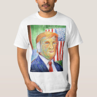 Donald Trump Van Gogh Men's Value T-Shirt