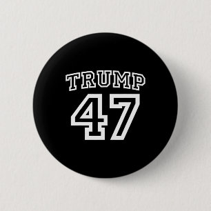 Donald Trump Vance 2024 Election 47th President Me 6 Cm Round Badge