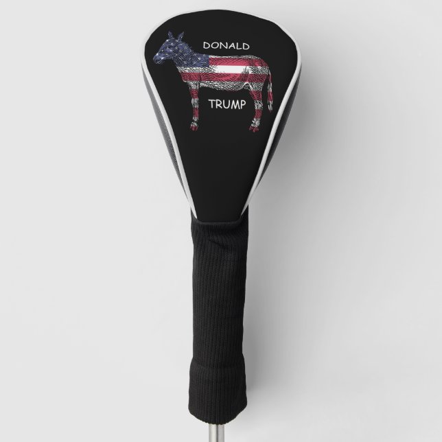 Donald Trump - What a Donkey Golf Head Cover (Front)