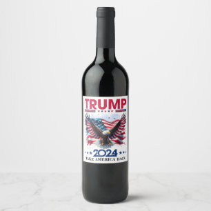 Donald Trump Wine Label