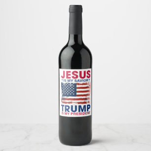 Donald Trump Wine Label