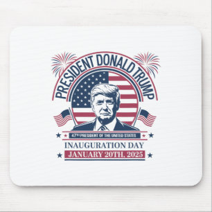 Donald Trump Wins 47th President - 2024 Potus Inau Mouse Pad