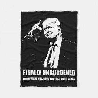 Donald Trump Wins – Finally Unburdened From The La Fleece Blanket