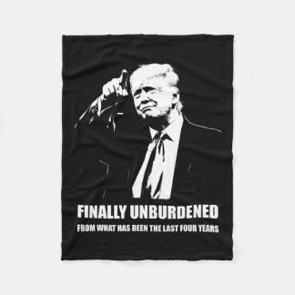 Donald Trump Wins – Finally Unburdened From The La Fleece Blanket