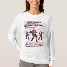 Donald Trump Woman's T-Shirt Long Sleeve