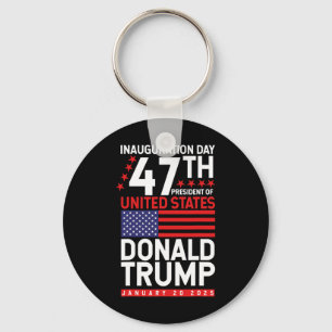 Donald Trump Won 2024 Election Inauguration Men Wo Key Ring