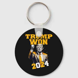 Donald Trump Won 2024 Election Inauguration Men Wo Key Ring