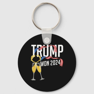 Donald Trump Won 2024 Election Inauguration Men Wo Key Ring
