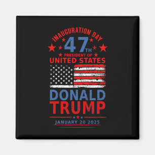 Donald Trump Won 2024 Election Inauguration Men Wo Magnet