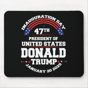Donald Trump Won 2024 Election Inauguration Men Wo Mouse Pad