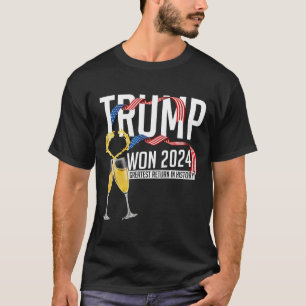 Donald Trump Won 2024 Election Inauguration Men Wo T-Shirt