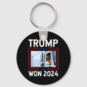 Donald Trump Won 2024 Election Inauguration Trump  Key Ring