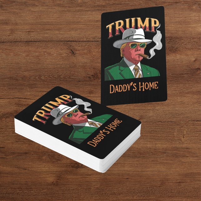 Donald Trump Won Election 2024 Inauguration MAGA Playing Cards (Creator Uploaded)