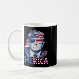 Donald Trump Won Elections merica Usa Flag Sungl Coffee Mug