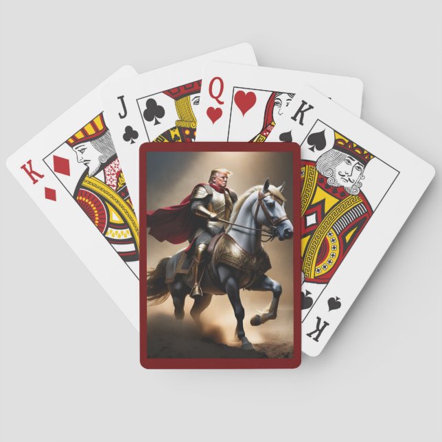 Donald Trump Won Funny Conservative Playing Cards (Back)