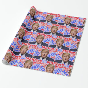 Donald Trump Wrapping Paper