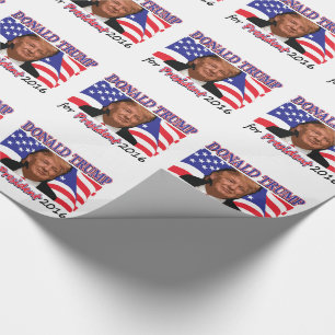 Donald Trump Wrapping Paper