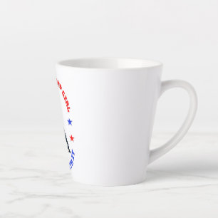 DONALD TRUMP- YES I’M A TRUMP GIRL LATTE MUG