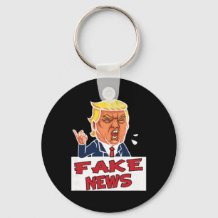 Donald Trump You Are Fake News Key Ring