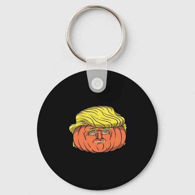 Donald Trumpkin  Pumpking Key Ring (Front)