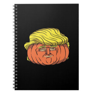 Donald Trumpkin Pumpking Notebook