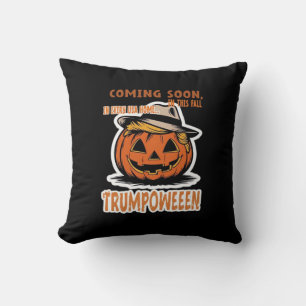 Donald's Trumpkin Pumpkin- Halloween Classic Cushion