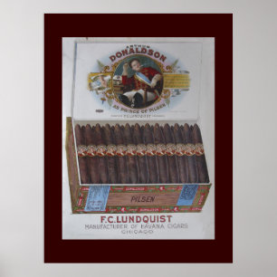 Donaldson Cigars Poster