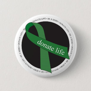 Donate Life 6 Cm Round Badge