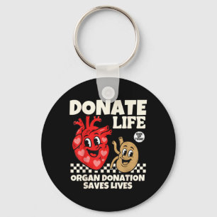 Donate Life Blood Donation Organ Donation Saves Key Ring