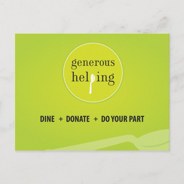 Donation Card (Front)