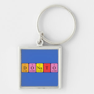 Donato periodic table name keyring