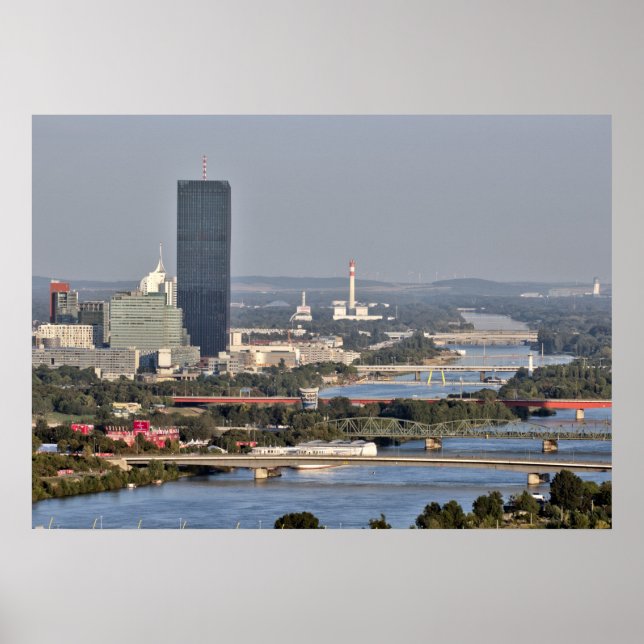 Donaucity, Vienna Austria Poster (Front)