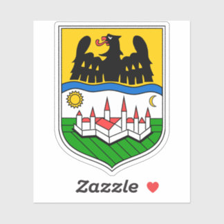 Donauschwaben Arms Custom-Cut Vinyl Sticker