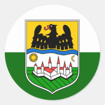 Donauschwaben Flag Sticker
