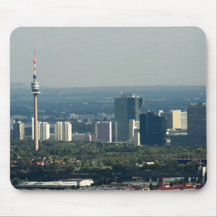 Donauturm and UNO City Mouse Pad