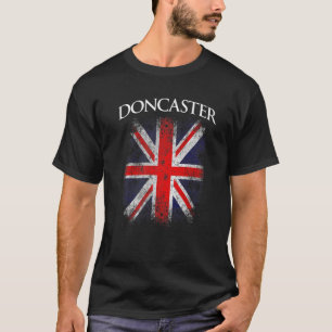 Doncaster Vintage Retro British Flag Funny T-Shirt