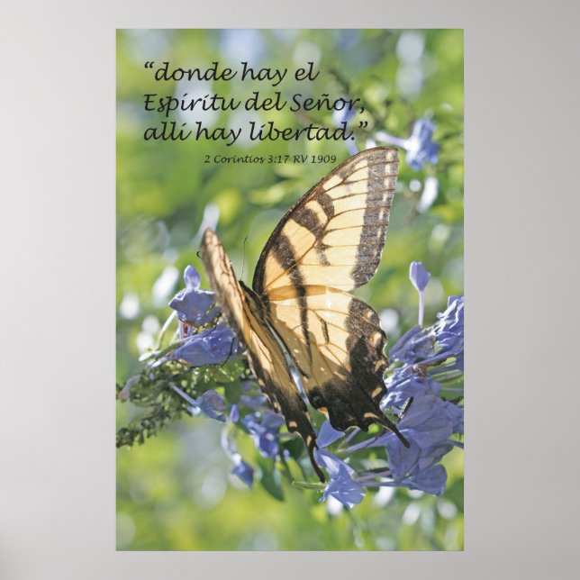 Donde hay el Espiritu, alli hay Libertad Vertical Poster (Front)