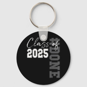 Done Cl Of 2025 Graduate Funny 2025 Graduation Sen Key Ring