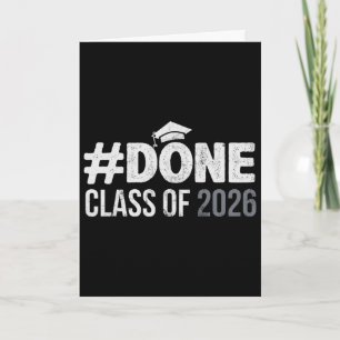 #done Cl Of 2026 Graduate Senior 2026 Graduation G Card