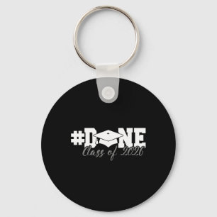 #done Cl Of 2026 Graduation For Her Him Grad Senio Key Ring