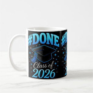 #done Cl Of 2026 - Senior Graduation Coquette Coffee Mug