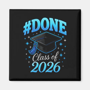 #done Cl Of 2026 - Senior Graduation Coquette Magnet