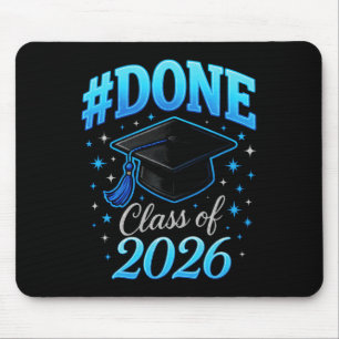 #done Cl Of 2026 - Senior Graduation Coquette Mouse Pad